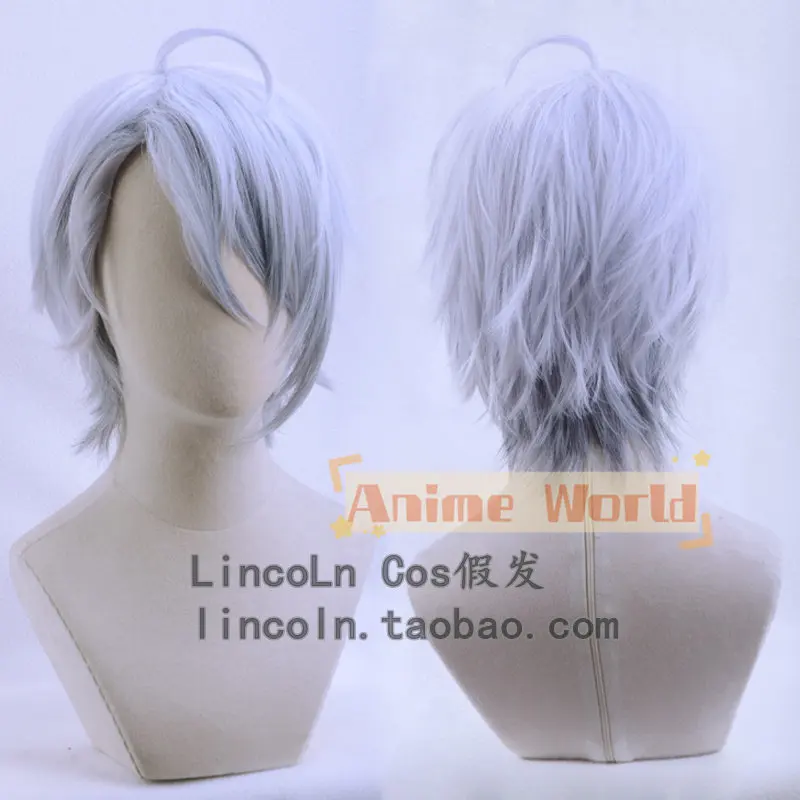 

Аниме-парик для косплея Touken Ranbu Yamanbagiri Chougi, реквизит для Хэллоуина и карнавальных вечеринок, синтетические волосы + шапочка для парика