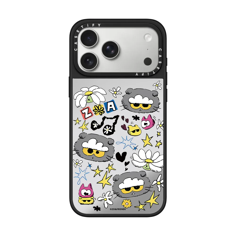 CASETiFY Co-brand ZO&FRIENDS Cloud Cat ZOA Series Cartoon Case for IPhone13 14 15 16 17 Pro Max Air Plus Magnetic Protect Cover view 4