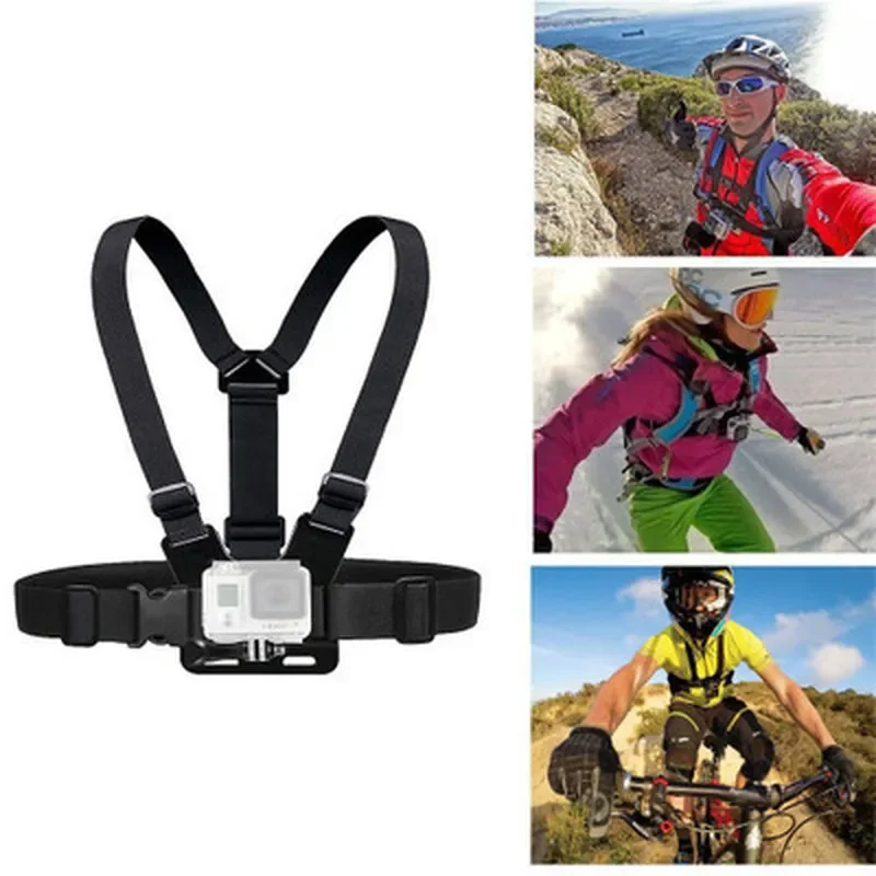 

Strap Mount Belt for Gopro Hero 9 8 7 6 5 4 for Xiaomi Yi 4K DJI OSMO Action Camera Harness for Go Pro SJCAM EKEN Accessories