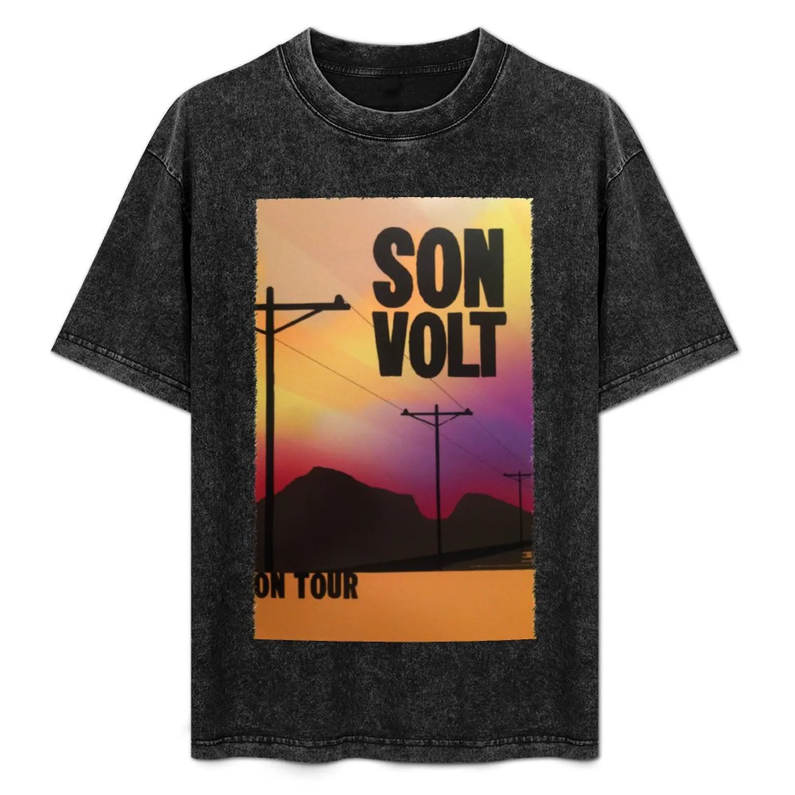 

son volt on tour 2016-2017 T-Shirt Industrial Work Tee Shirt