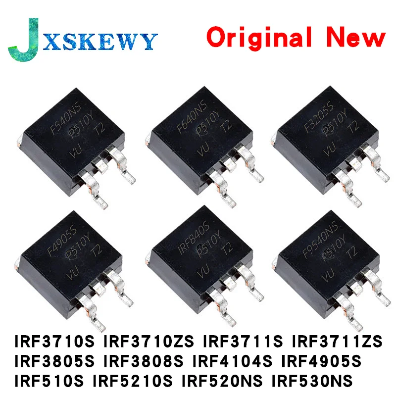 10PCS/LOT IRF3710S IRF3710ZS IRF3711S IRF3711ZS IRF3805S IRF3808S IRF4104S IRF4905S IRF510S IRF5210S IRF520NS IRF530NS TO-263