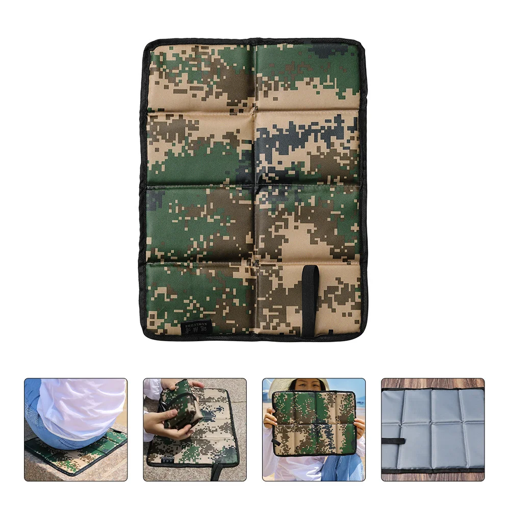 

4Pcs Foldable Outdoor Waterproof Cushion Seat Mat Camping Picnic Beach Hiking Portable Lightweight Picnic Mat Beach Cushion