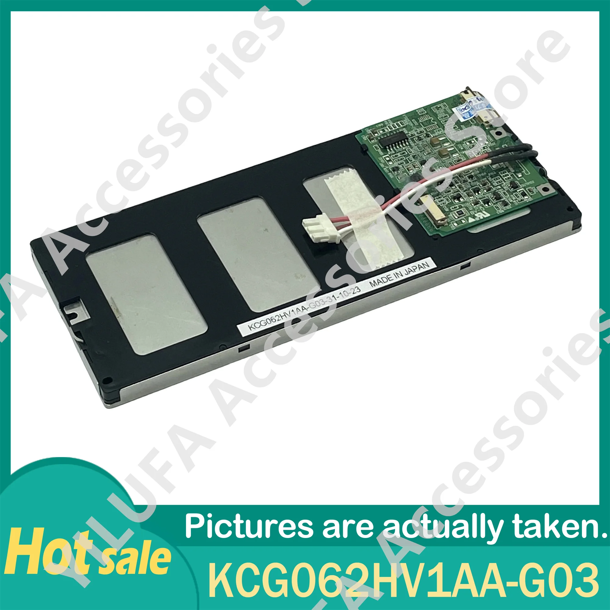 Imagem -03 - Painel Lcd para Kcg062hv1a-g03 6.2in 640x240 100 Original