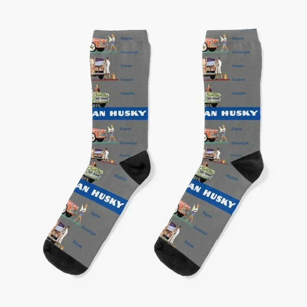 HILLMAN HUSKY Socks with print professional running gifts Men Socks Women's