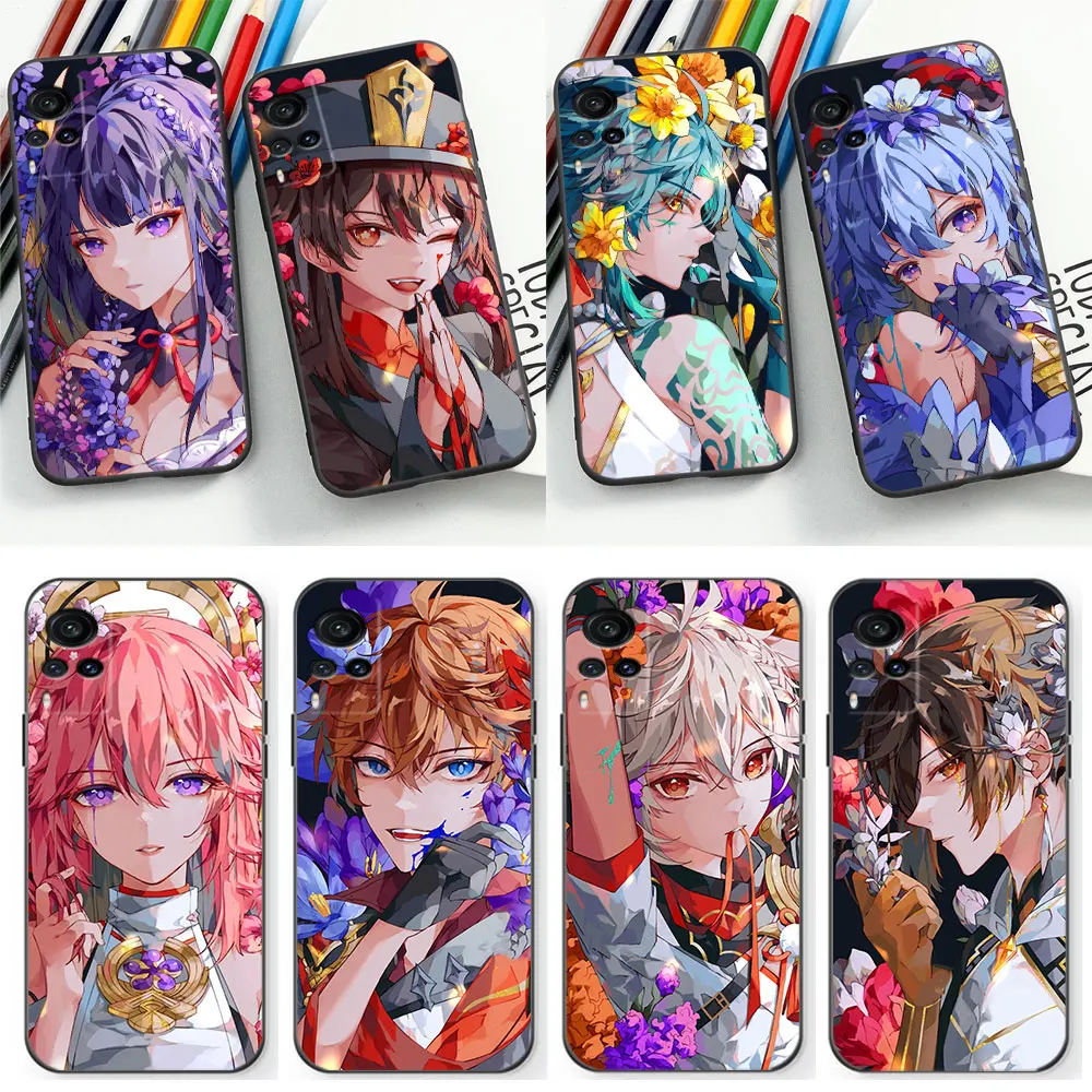 

Genshin Impact Game Phone Case For VIVO V29 V29E V27 V27E V25 V23 V23E V21 V21E V20 X90 X80 X70 X60 X50 Pro 4G 5G Cover Cqoues