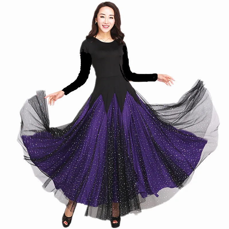 New Modern Dance Performance Costume Performance Costume Tango Dress Social Dance Big Swing Skirt Holiday Party Dance Dress