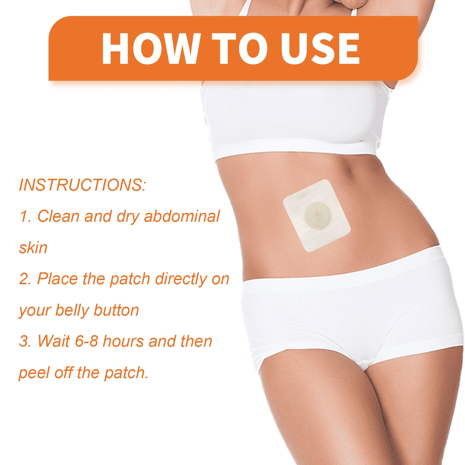 Slimming Patches Lose Weight Natural Plant Navel Patch Belly Burning Fat Detox Abdominal Contouring Shaping Firming Body Sticker