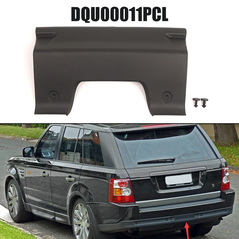 

For Rear Bumper 39.2*22.5*6.5CM Tow Eye Cover Trailer Cover ABS Plastic Rear Bumper Tow Cap Easy Installation Non-deformable