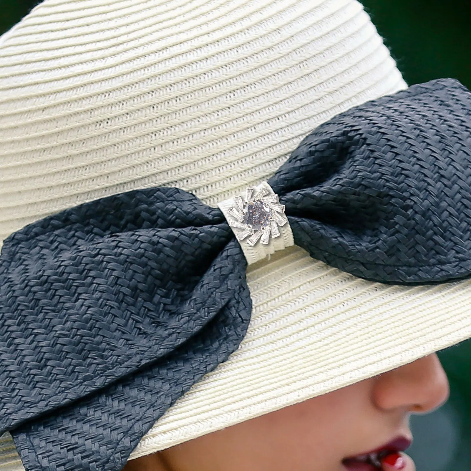 

2Pcs Crystal Zirconia Rhinestone Shoe Decor DIY Slipper Applique Glitter Crafting High Heels Clothes Accessories Embroidery