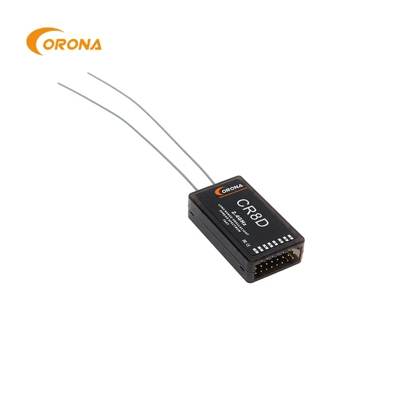 Corona 2.4Ghz Futaba HiTec Module TX RX Combo Kit CR8D and CT8F (V2 DSSS) Convert To System RC Toy Model Transmitter
