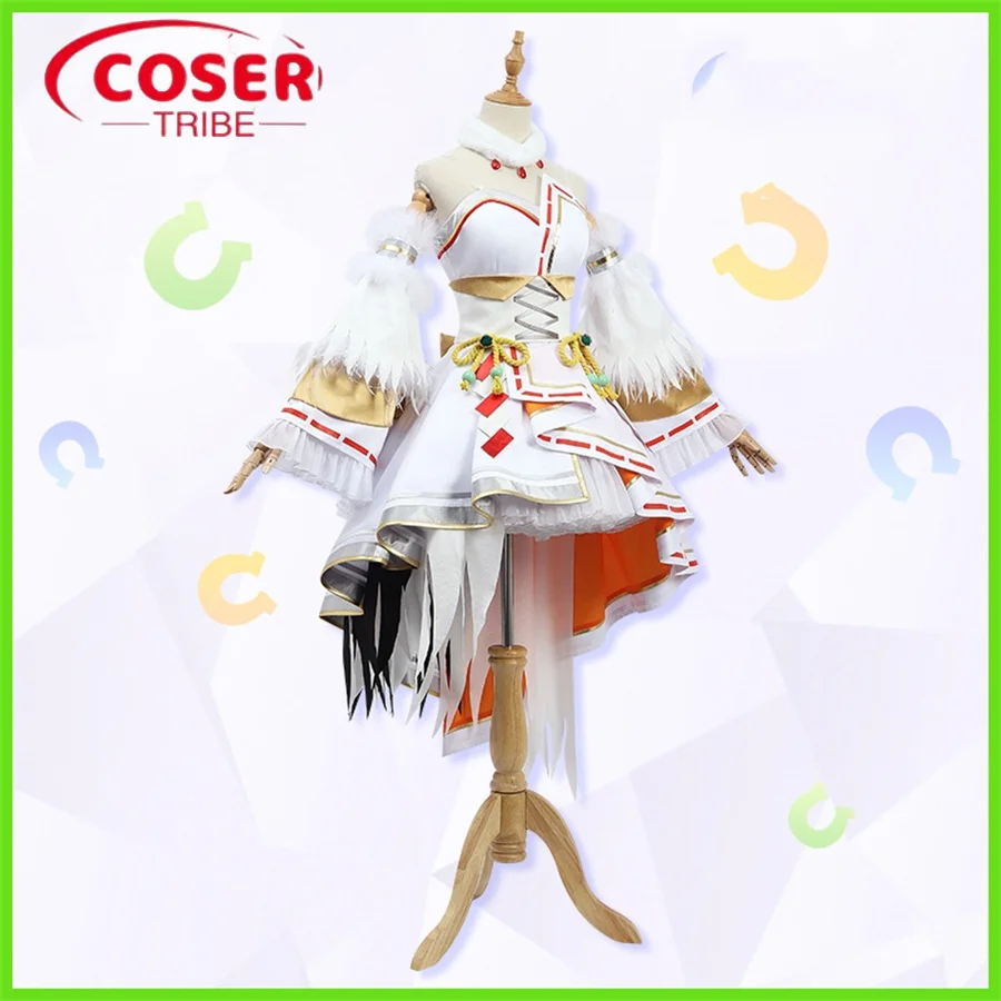 COSER TRIBE Anime Game Pretty Derby Kitasan Black Ceremonial Dress  Halloween Carnival Role CosPlay Costume Complete Set