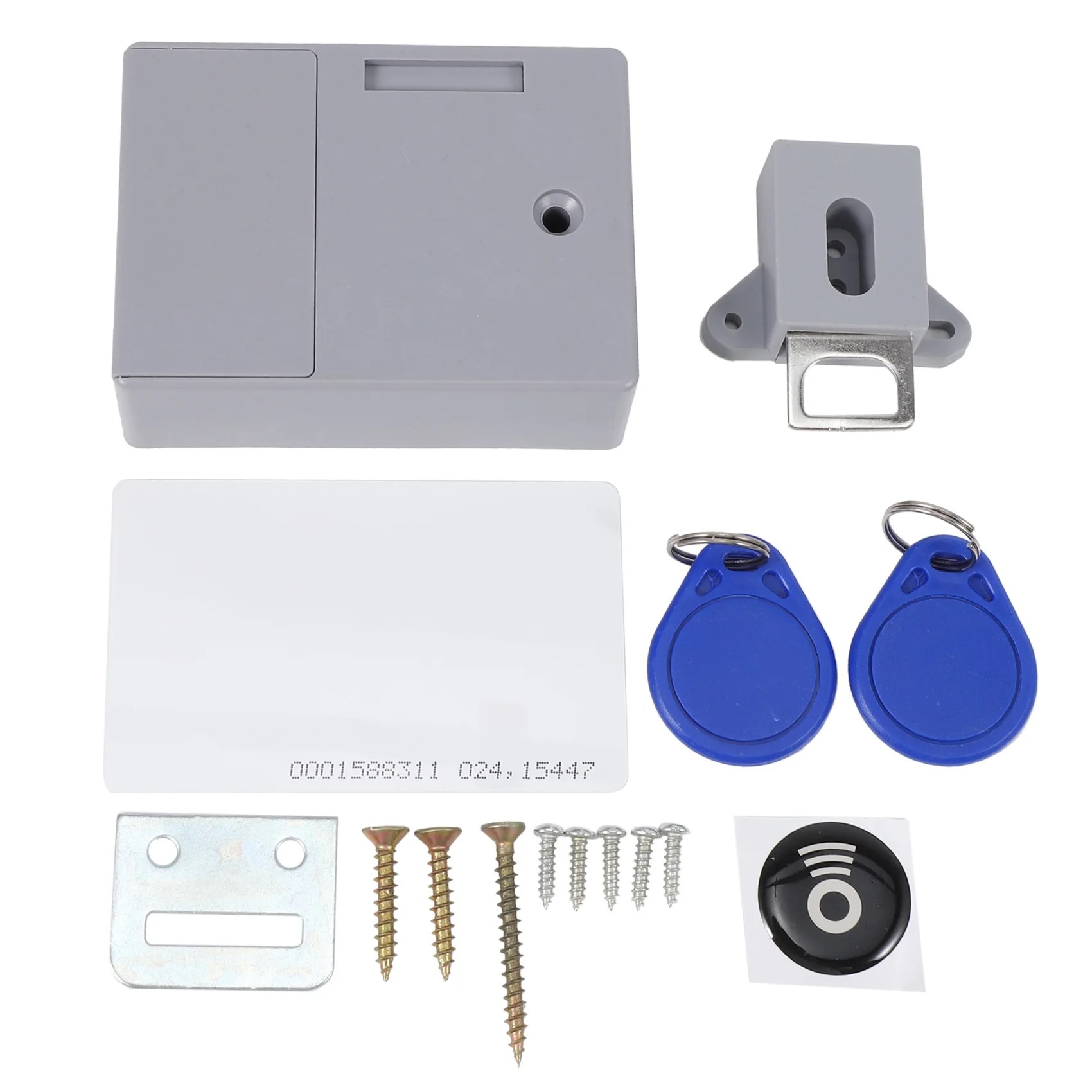 RFID Electronic Cabinet Lock DIY For Wooden Drawer Cabinet, Ready For Use & Programmable