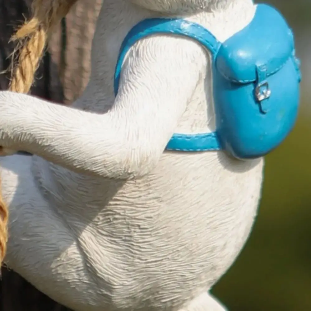 

Миниатюрная фигурка пасхального кролика-скалолаза: забавный дизайн, украшение в праздничном стиле, декор для дома