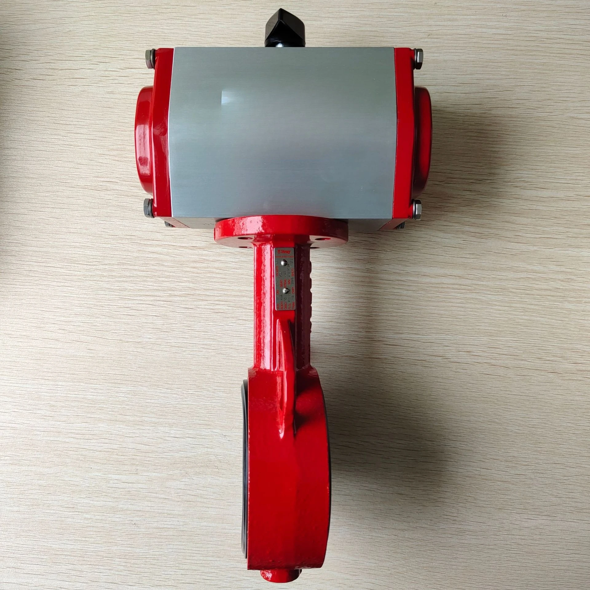 Manual clamp butterfly valve DN150 6 inch butterfly valve