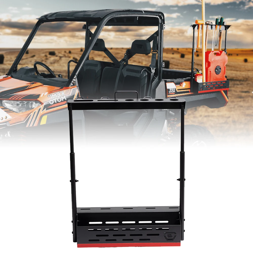 

#2881533 UTV 133 lbs Tool Rack Bracket Compatible with Polaris Ranger 1000/ XP 1000/ XP 900/ 570 2013-2025 Pro XD 2019-2025
