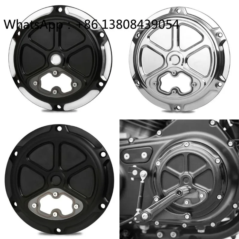 

Хромированные крышки двигателя CNC с 6 отверстиями для Harley Sportster 1200 Custom XL1200C 883 SuperLow XL883L 05-19