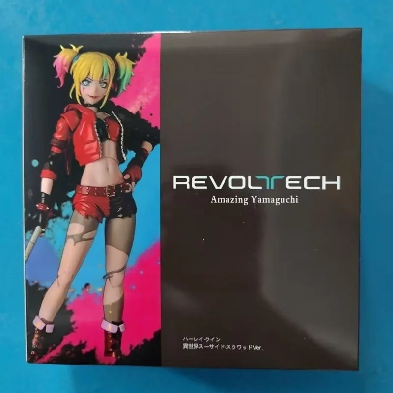 

New In Stock Kaiyodo Harley Quinn Revoltech Amazing Yamaguchi Suicide Squad The Clown'S Girl Movability Model Toys