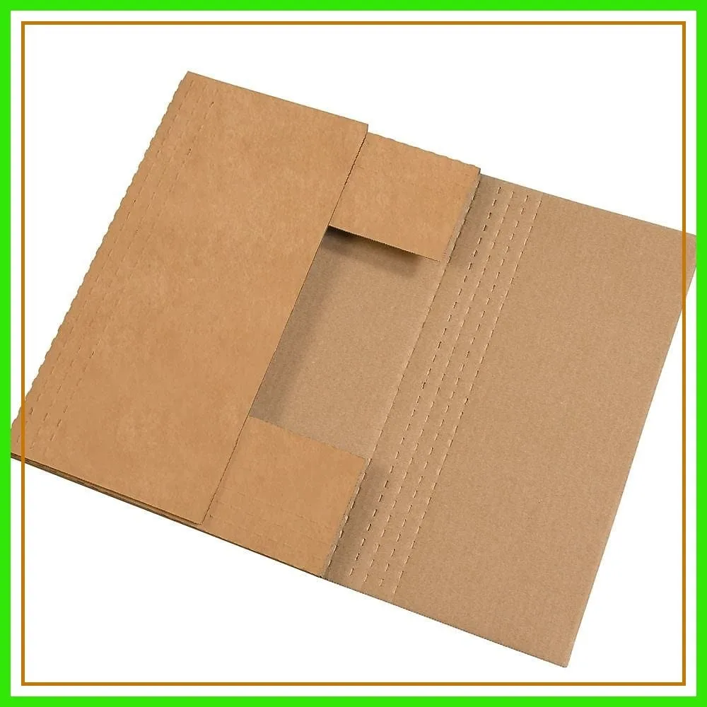 

Small Boxes 18"L x 12"W x 2"H 50-Pack Corrugated Cardboard for Moving, Mailing, Packing