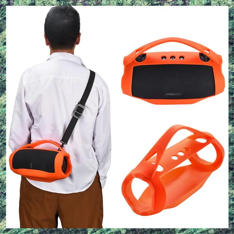 SCLS غطاء حماية بمقبض من السيليكون لملحقات مكبر صوت بلوتوث محمول Xtreme 4