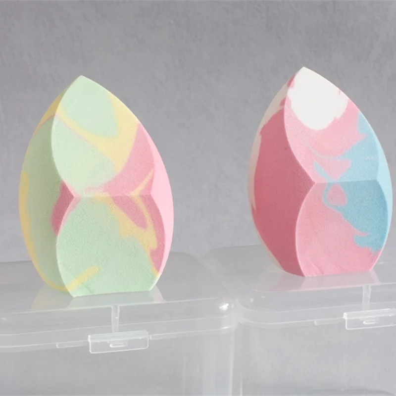 2 pezzi spugna per trucco extra large spugna per trucco di grandi dimensioni doppio uso fondotinta colorato soffio cosmetico spugna di bellezza soffio comestico