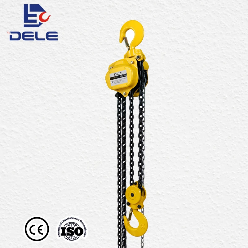 Chain Pulley Block Lifting Machine 2ton*3m Manual Chain Block Pull Lift Chain Hoist