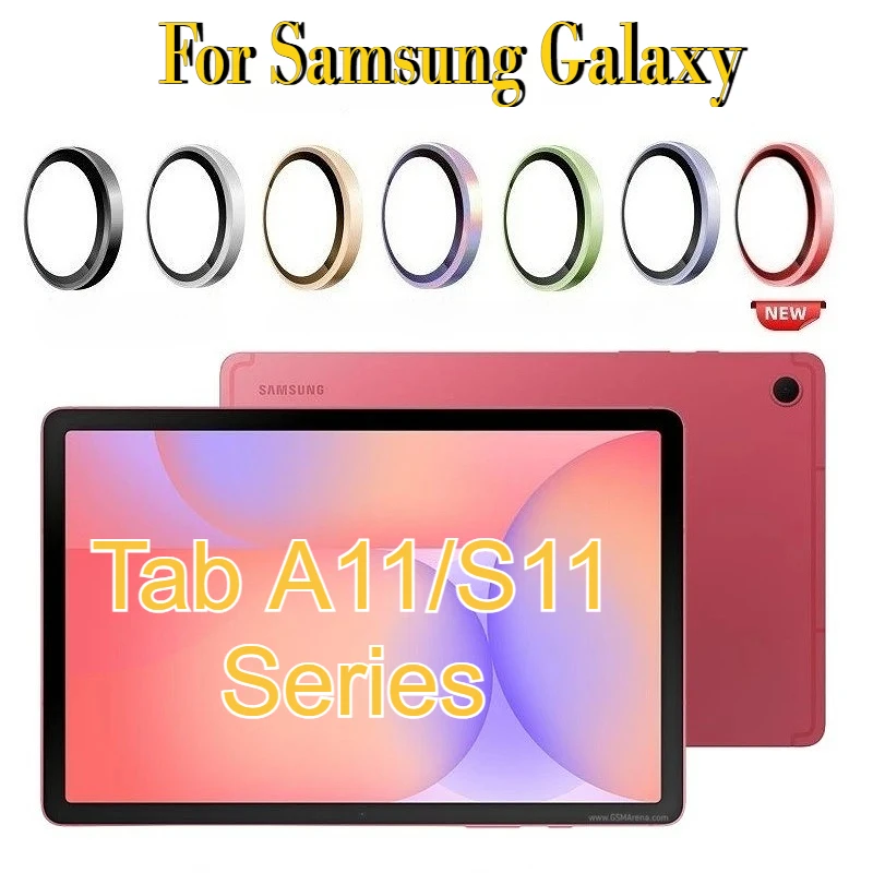 1Set Metal Ring Camera Lens Protector HD Film for Samsung Galaxy Tab S11 Plus Ultra FE S10 Lite  A11+ Lens Glass Caps Full Cover