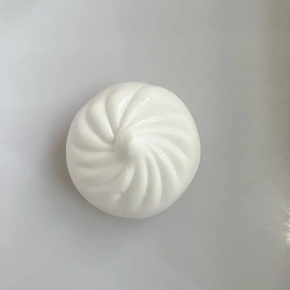 Blank Craft DIY Steamed Bun Sensory Fidgets Simulated Food Dumpling Squishy Soft TPR With Plug DIY Empty Ball Skin Kids Toy