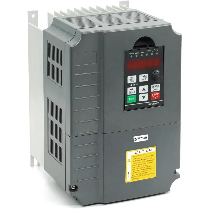 Prodotti di vendita caldi Convertitore monofase a trifase VFD da 10 HP 7,5 kW, utilizzato su motori trifase da 7,5 HP (5,5 kW) 34 A 200-230 V, ingresso