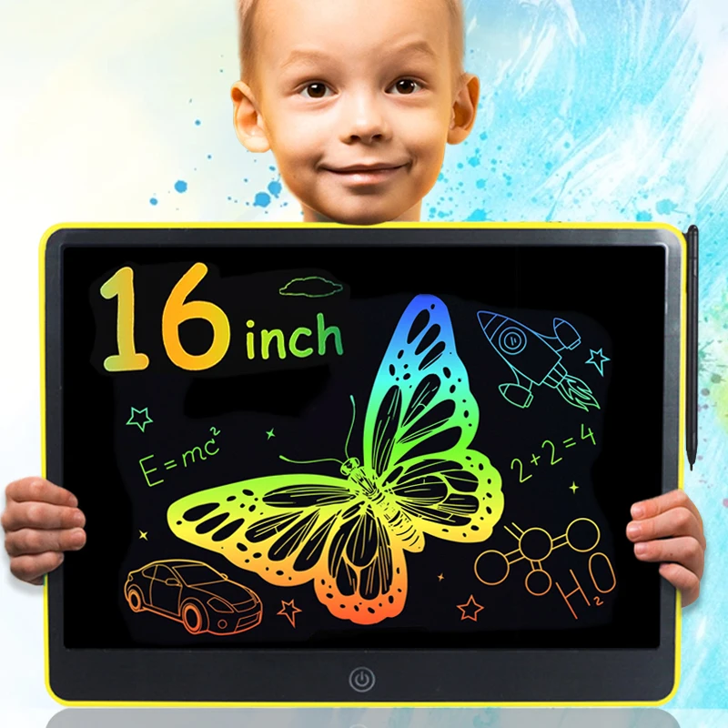 16/12/10/8.5/8.2/6.5/4.5 inch LCD grafische tablet, kleur tekentablet, 3 4 5 6 7 8 jaar kinderen verjaardagscadeautjes/Kerstmis/reizen speelgoed