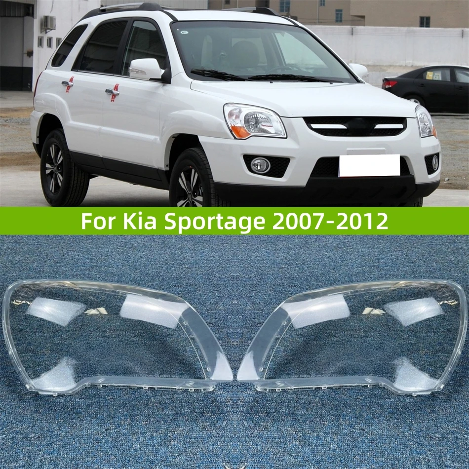 

For Kia Sportage 2007 2008 2009 2010 2011 2012 Car Interior Replacement Parts Lampshades Lamp Shell Headlights Lamp Cover