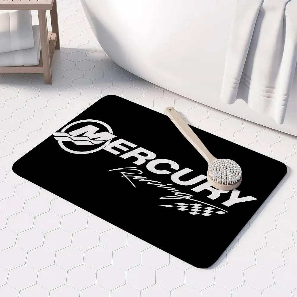 

Floor Mat M-Mercury Racing Printed large carpets room and bedroom carpets bathroom anti slip door MATS small carpets
