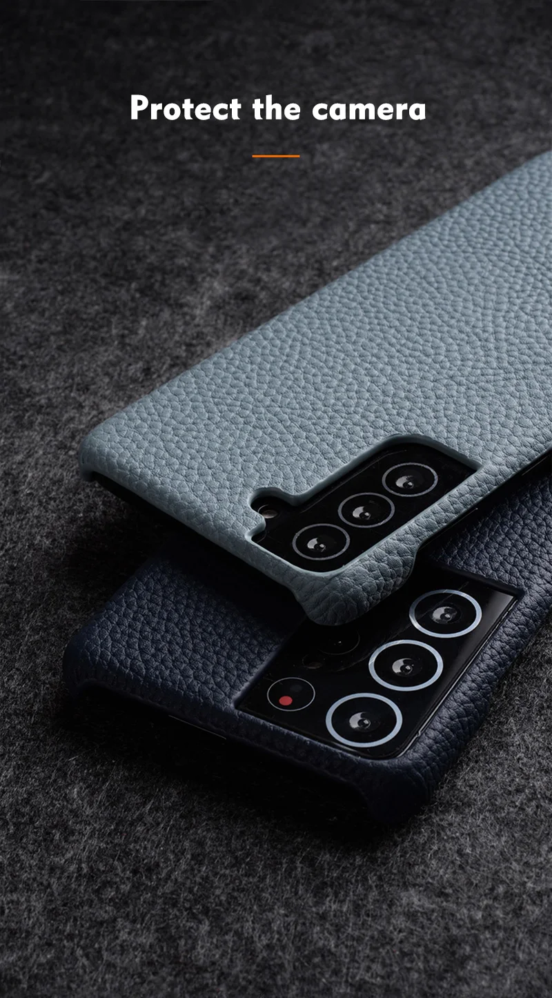 for Samsung Galaxy S24 S24 Ultra 24 Plus + 5G Cases Premium Genuine Leather Case luxury Fashion Cow Business Phone Cover