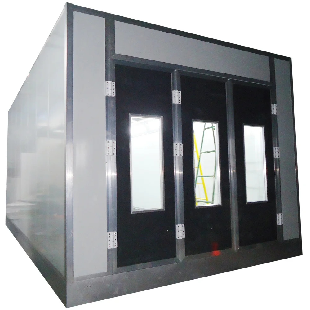 New Degined Car Spray Booth Water Based Paint Special Painting Room Electrical Heating Type Painting Baking  Room