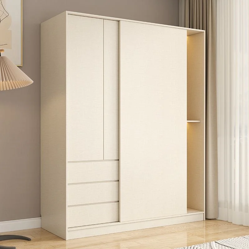 

Sliding door wardrobe household bedroom modern simple small apartment cabinet storage