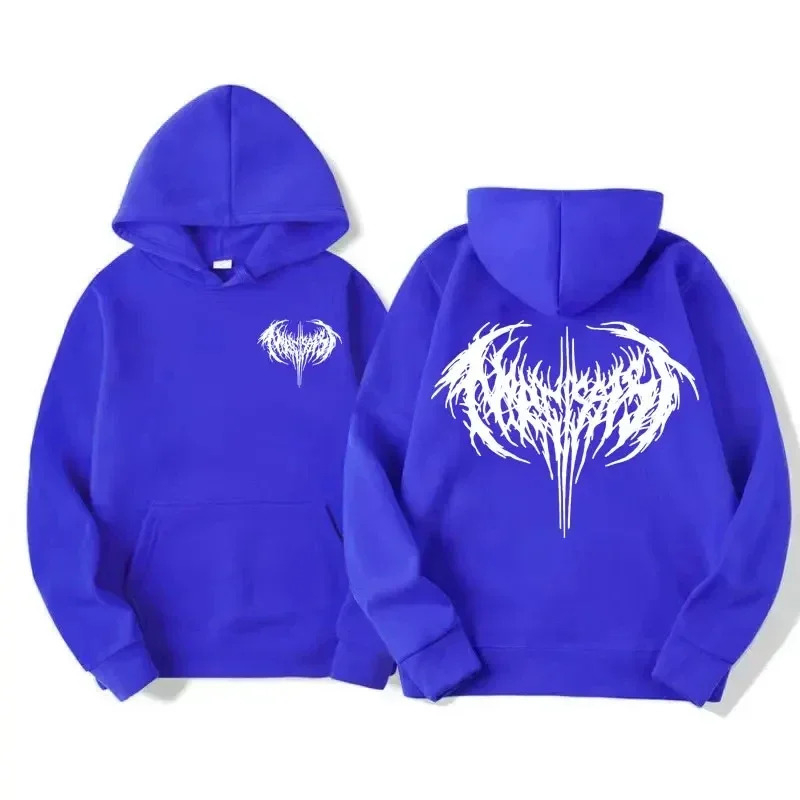 مغني الراب الجرافيك هوديس الرجال الرجعية الهيب هوب هوديي أزياء المتضخم البلوز الشارع الشهير #3