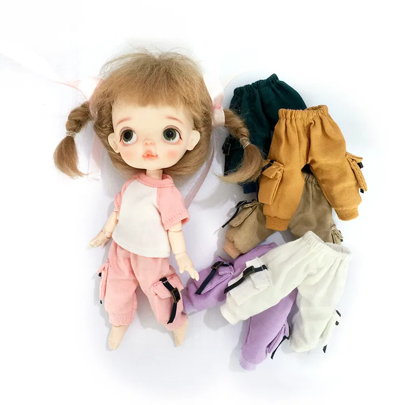 HOUZIWA  OB11 Doll Clothes Pant  GSC YMY  1/12 BJD Doll Accessories Trousers