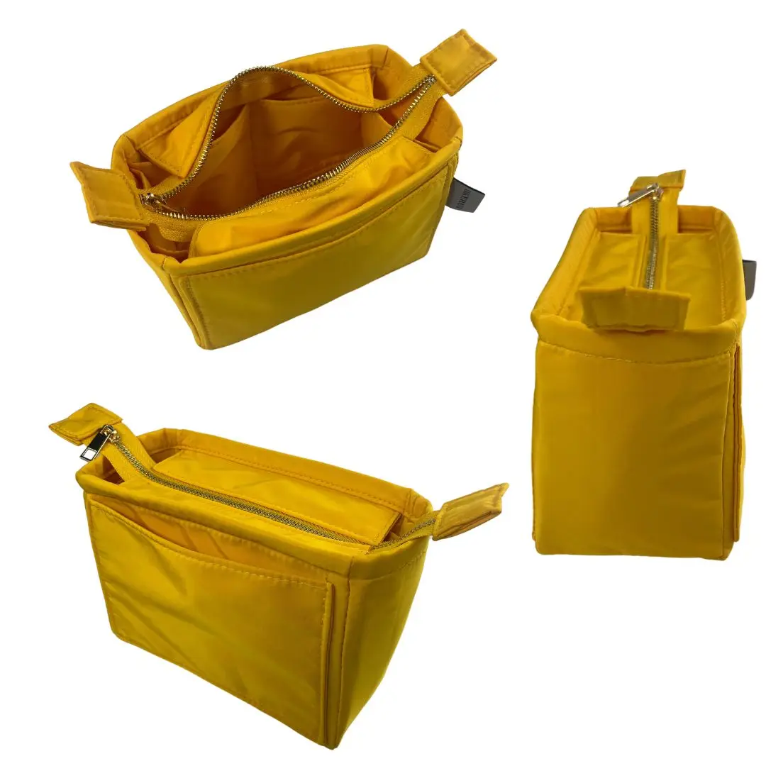 For Goyard Anjou Mini pm mm Purse Organizer Insert Nylon Inner Liner Bag Organizer Handbag Shaper Fit Luxury Tote Bag