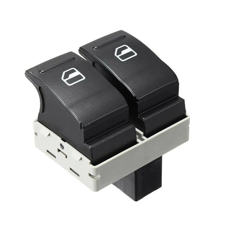 1pc Car Window Switch Lifter Button 7E0959855A For VW Transporter T5 T6 Caravelle RHD Electric Window Double Switch Driver Side
