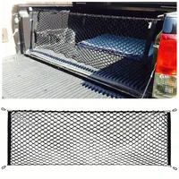 Red de carga para camioneta, cama para organizadores de maletero y almacenamiento adicional con 4 Metal, Silverdo, Ford F150 para GMC