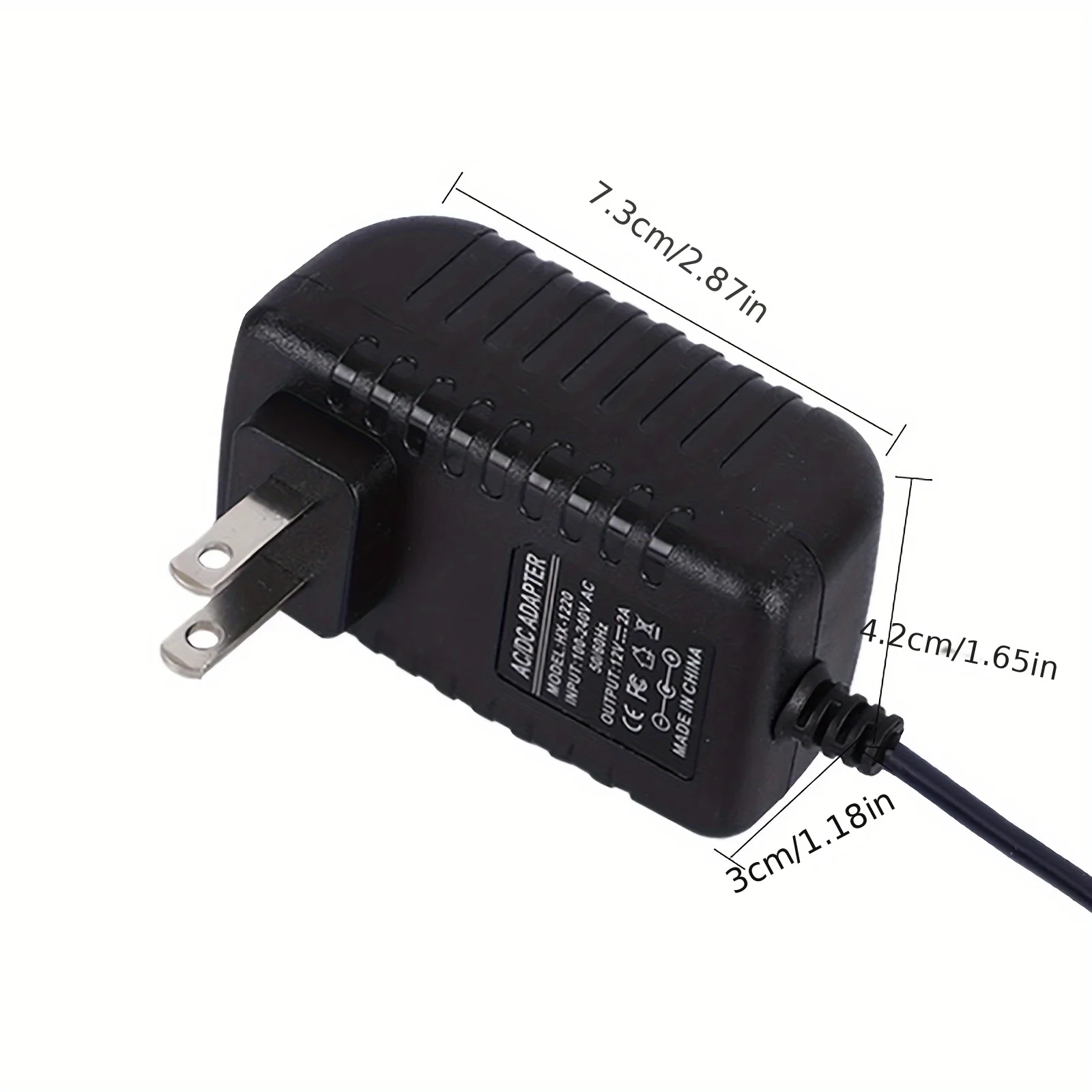 1pc Plastic Electric Adapter with Wire Plug Diversion Safe Covert Secret Compartment Secret Stash Box For Store Money