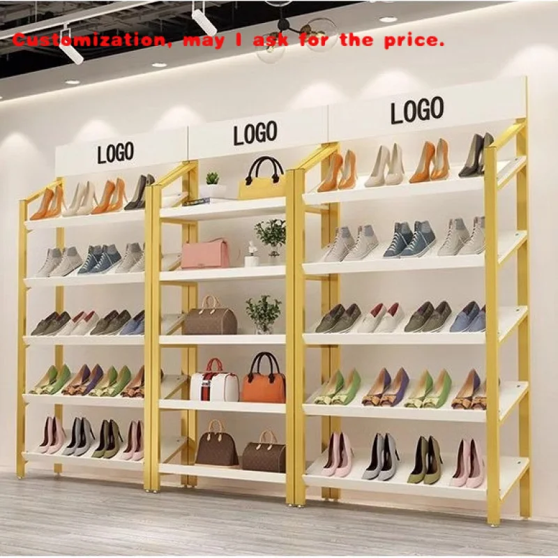 custom.Modern Iron Metal Multi-layer Display Stand Storage Cabinet Quick Installation Galvanized Supermarket Snack Co