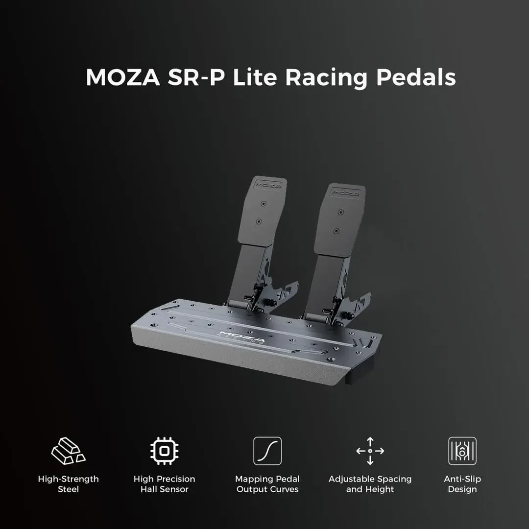 Simulateur de course de jeu PC tout-en-un R5, base de roue à entraînement direct de 5,5 nm, roue de course de 11 pouces, antidérapant, lot de 3 pièces