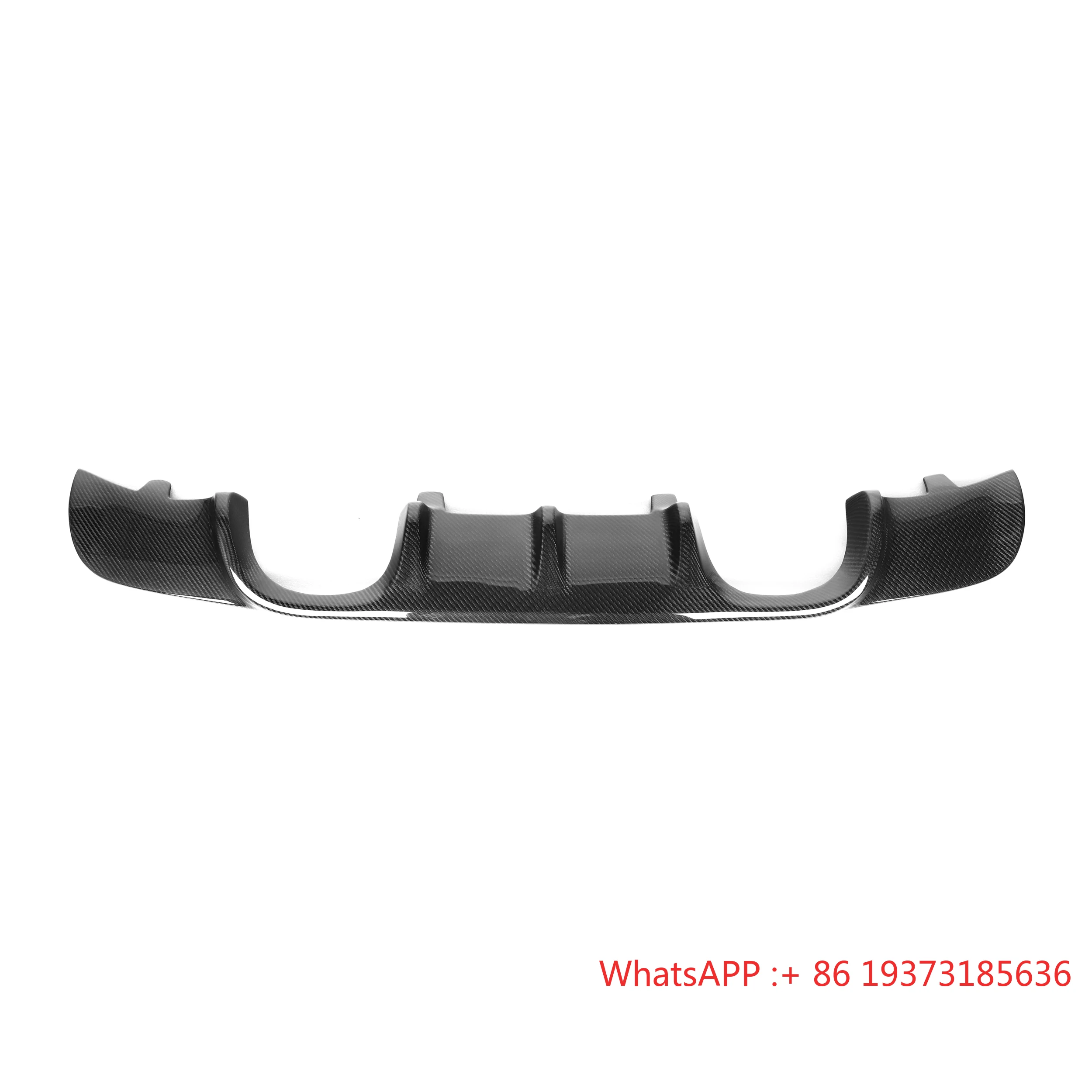 High Quality Haman Style Carbon Fiber Rear Bumper Lip Spoiler Diffuser for BMW E90 M3 Sedan 2009-2013  Rear Diffuser