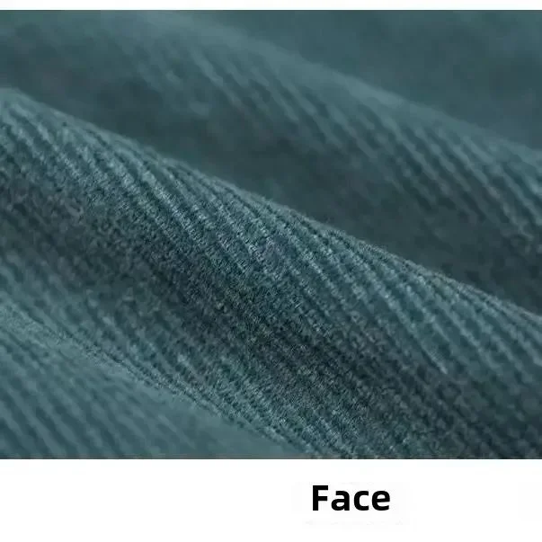 

Loose Long Corduroy irt Versatile Outerwear Top for Women Cleanfit Sle Winter Collection Faionable Ladies' ort Coat