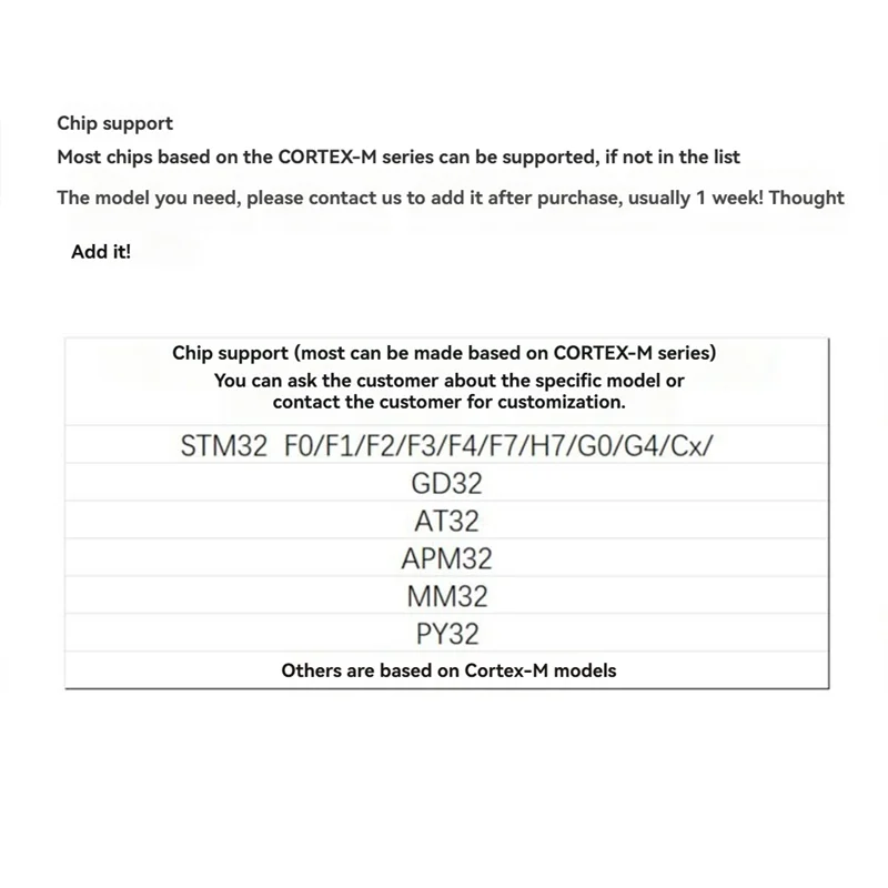 

ABUO-STM32 Автономный загрузчик Mini-Pro Programmer GD32 MM32 AT32 CH32 с литиевой батареей DAP-Debugger