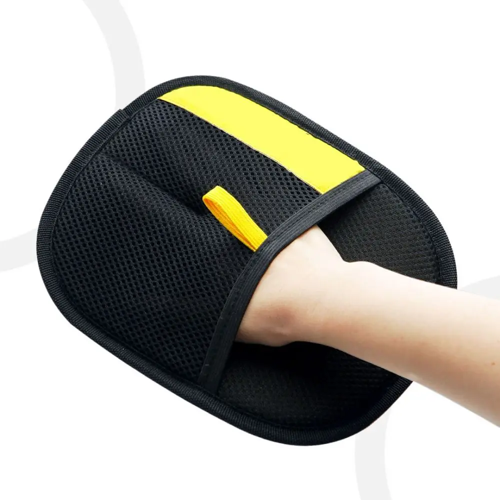 3 قطعة على الوجهين الحيوانات الأليفة الاستمالة قفازات متعددة الوظائف سميكة فرشاة إزالة شعر الحيوانات الأليفة لينة الأسود إزالة قفازات جرو #3