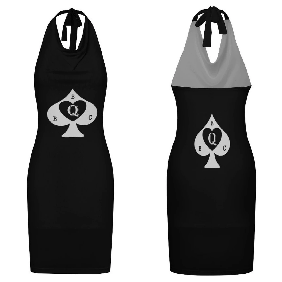 Women Coverups Funny Print Knitted Beach Dress Sleeveless Swimsuit Cover up For Pool Party