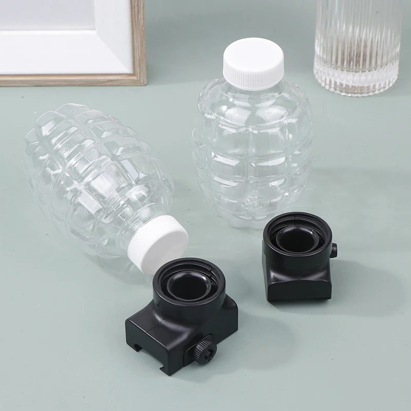 

Pineapple Bottle For Gel Balls, Water Ball Beads Storage Box, Buckle Around The Waist Portable Ammo Refill Bottle For Gel