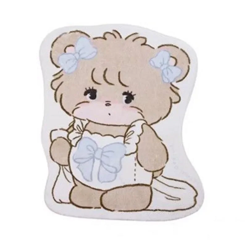 Cartoon 3D Mikko Rug Souffle Mousse Cammy Latte Irregular Lounge Rug Kawaii Girls Bedroom Bedside Carpet Home Decor