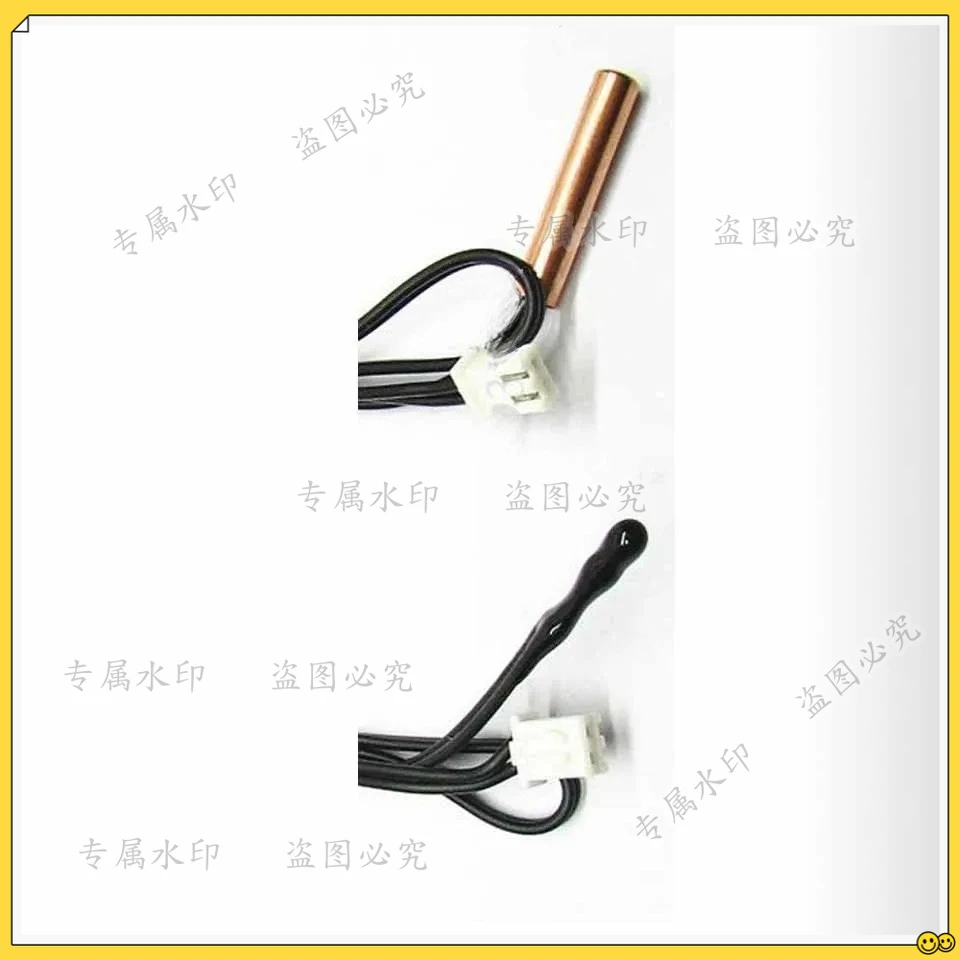 

25pcs/lot new Compatible sensor Air Conditioner Tube Sensor temperature sensor thermal head metal 5K10K15K20K50K